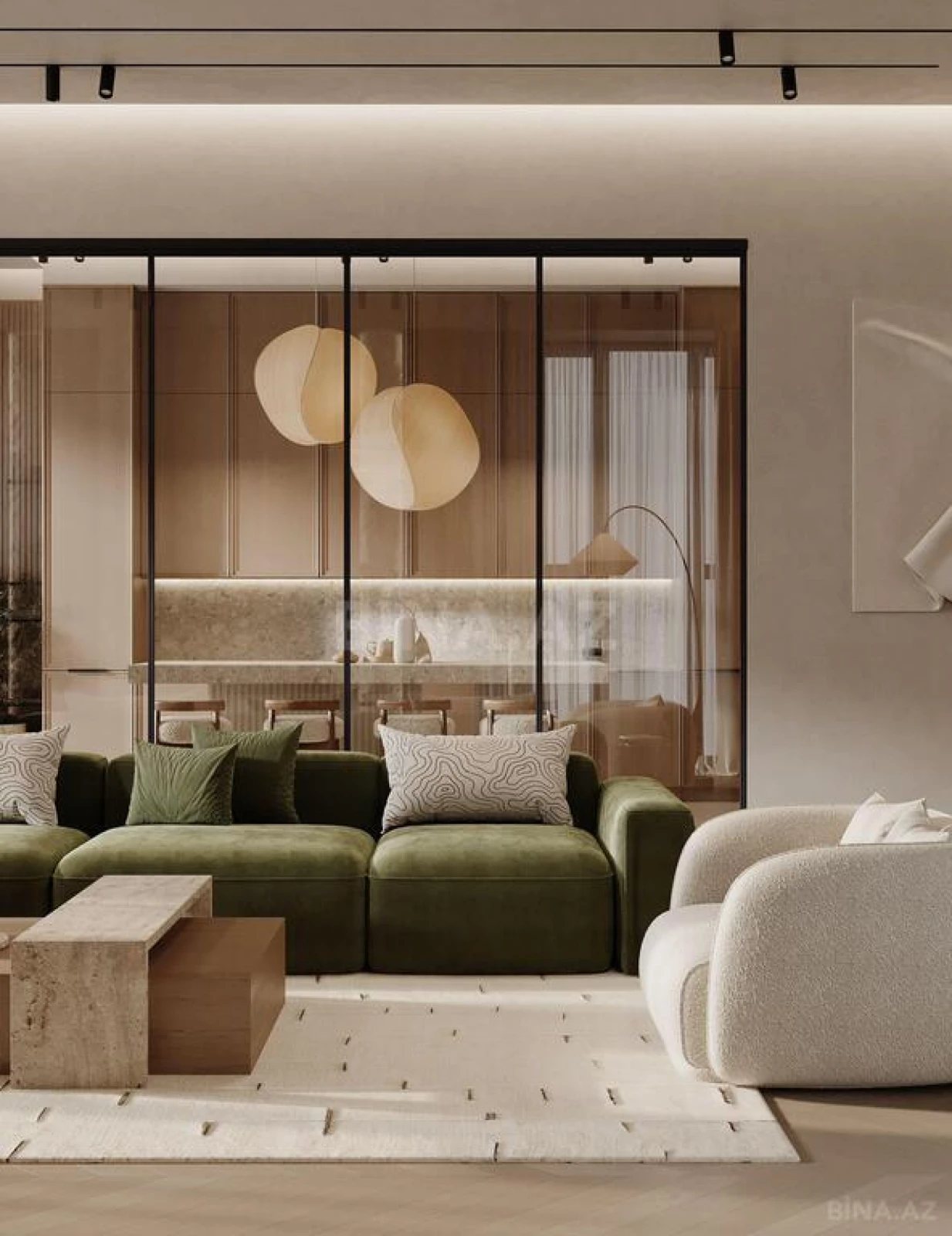 Satılır 4 otaqlı mənzil 238.2 m²