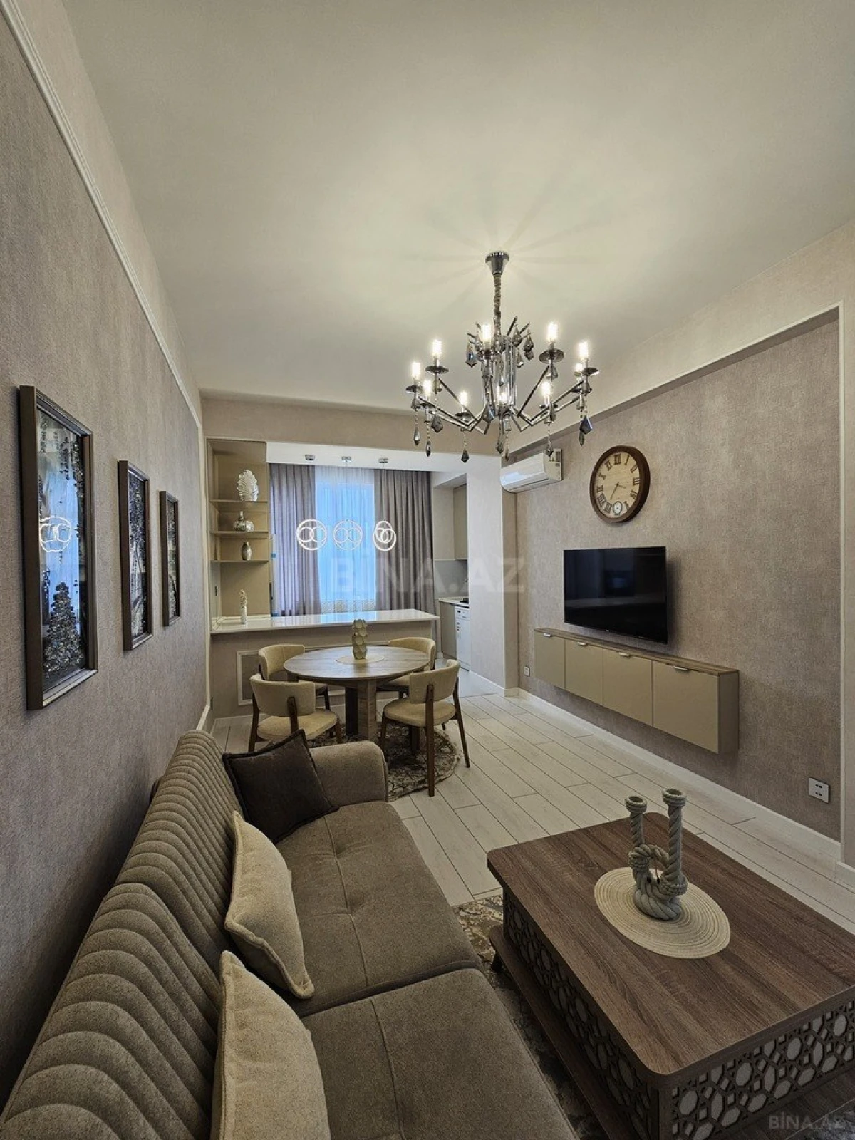 Satılır 2 otaqlı mənzil 66 m²