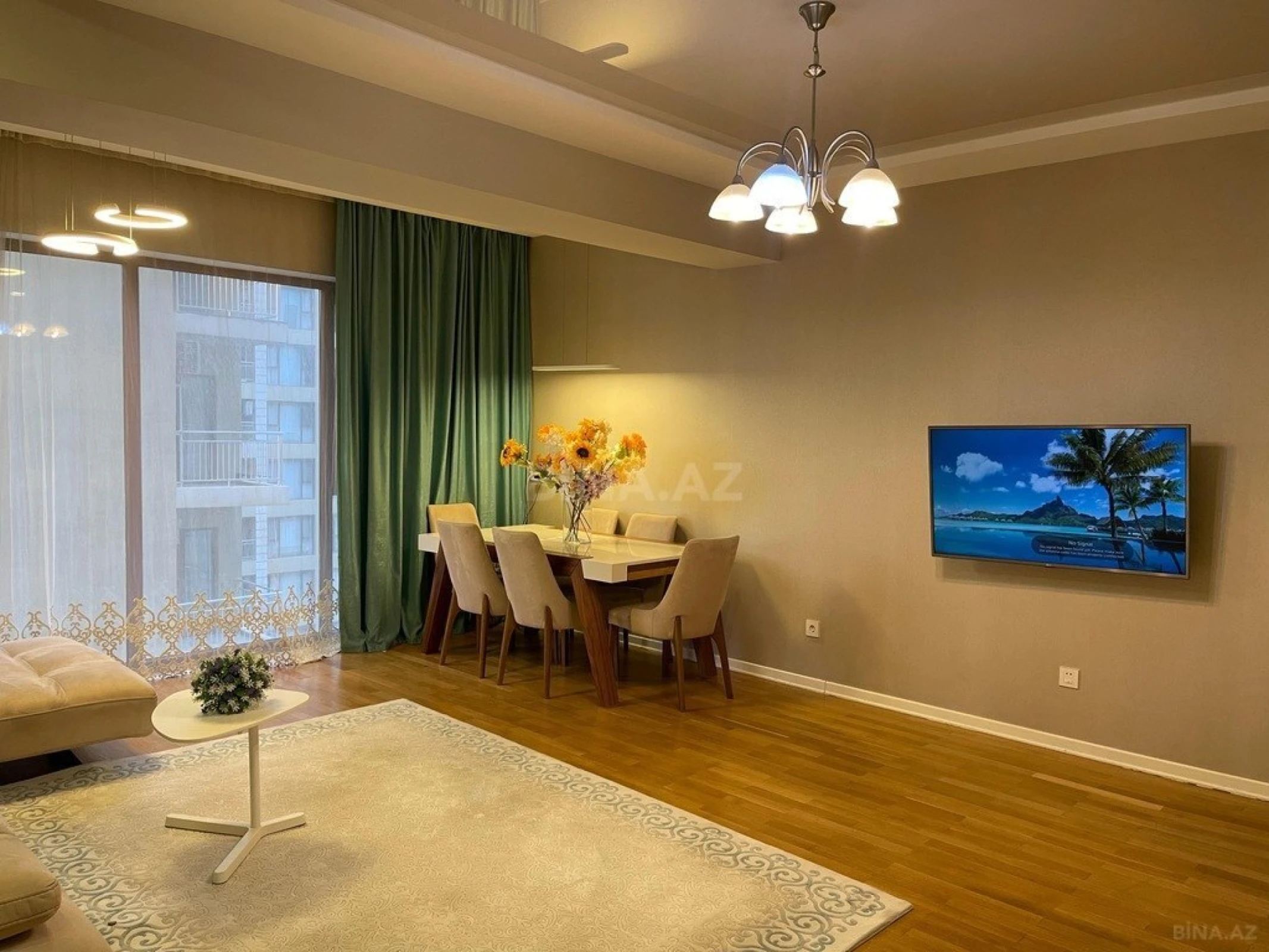 Kirayə verilir 2 otaqlı mənzil 89 m²