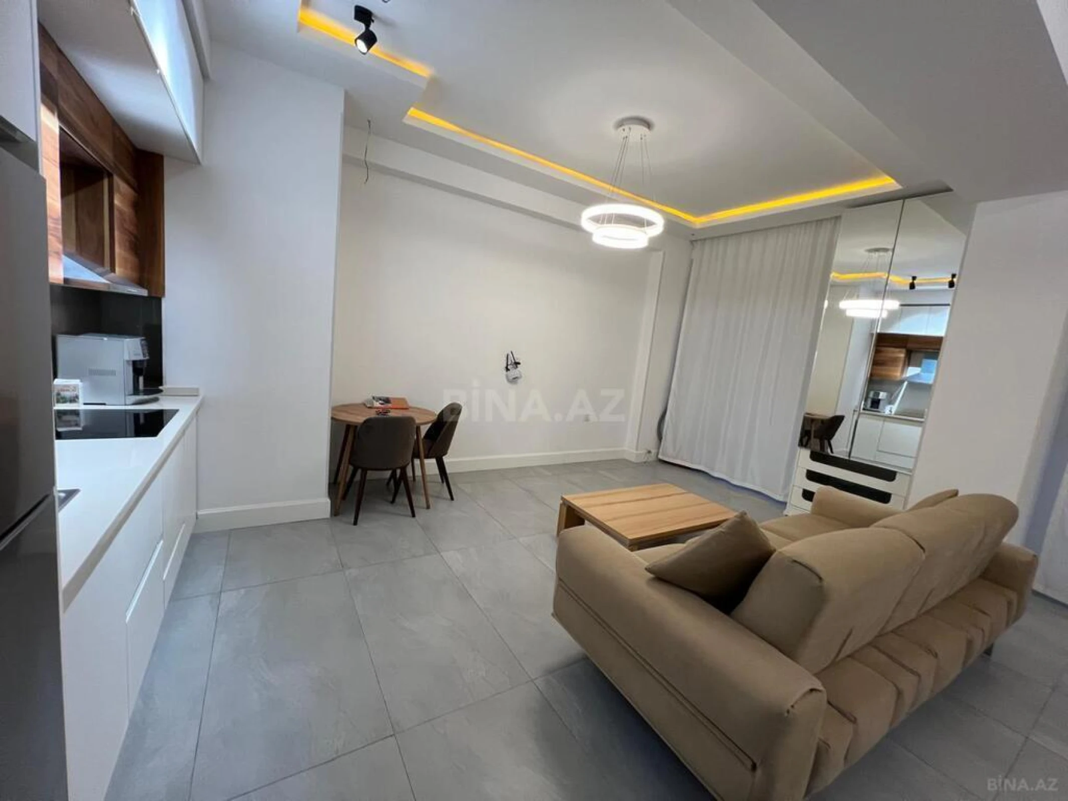 Kirayə verilir 1 otaqlı mənzil 50 m²