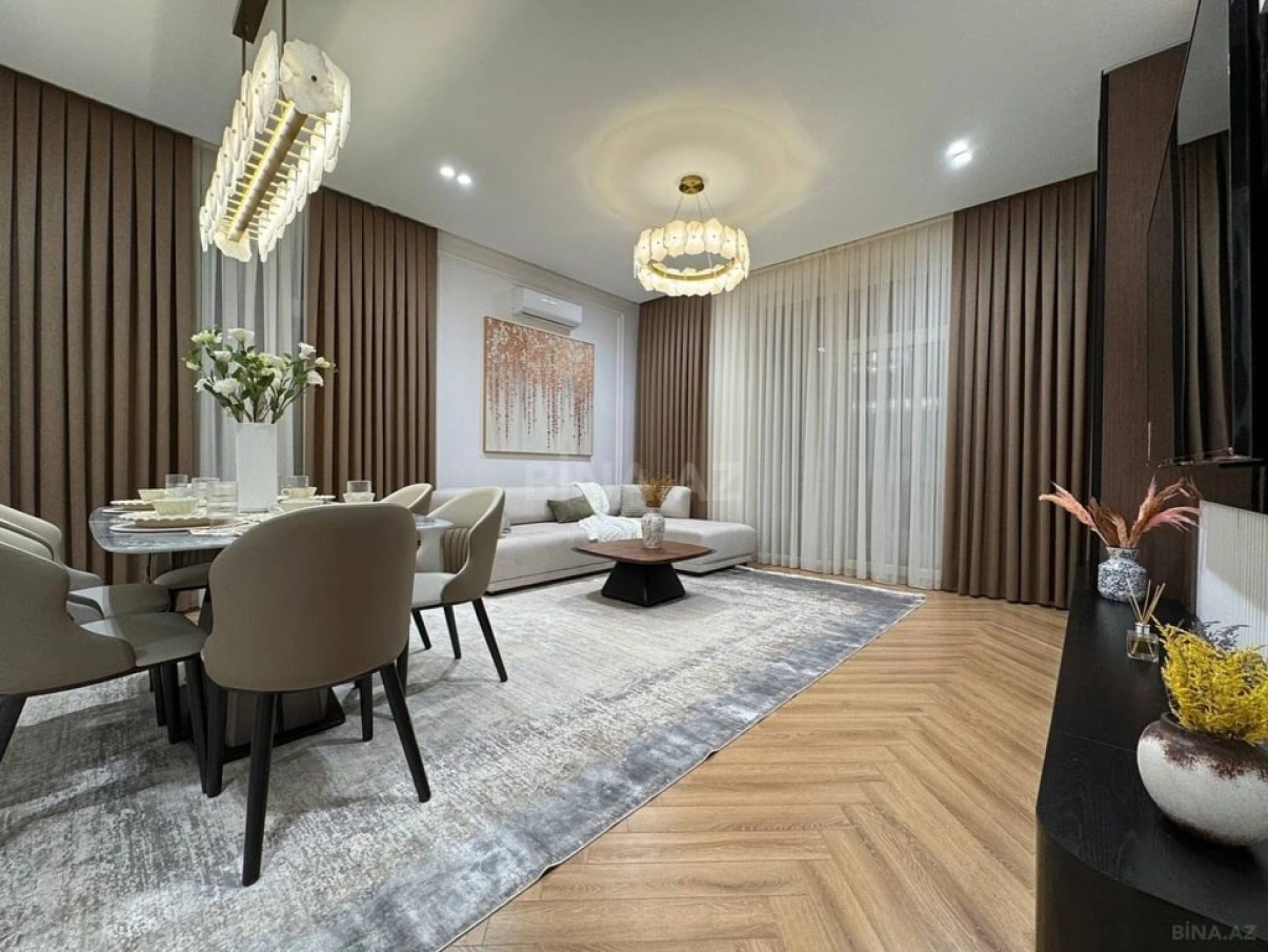 Kirayə verilir 3 otaqlı mənzil 120 m²