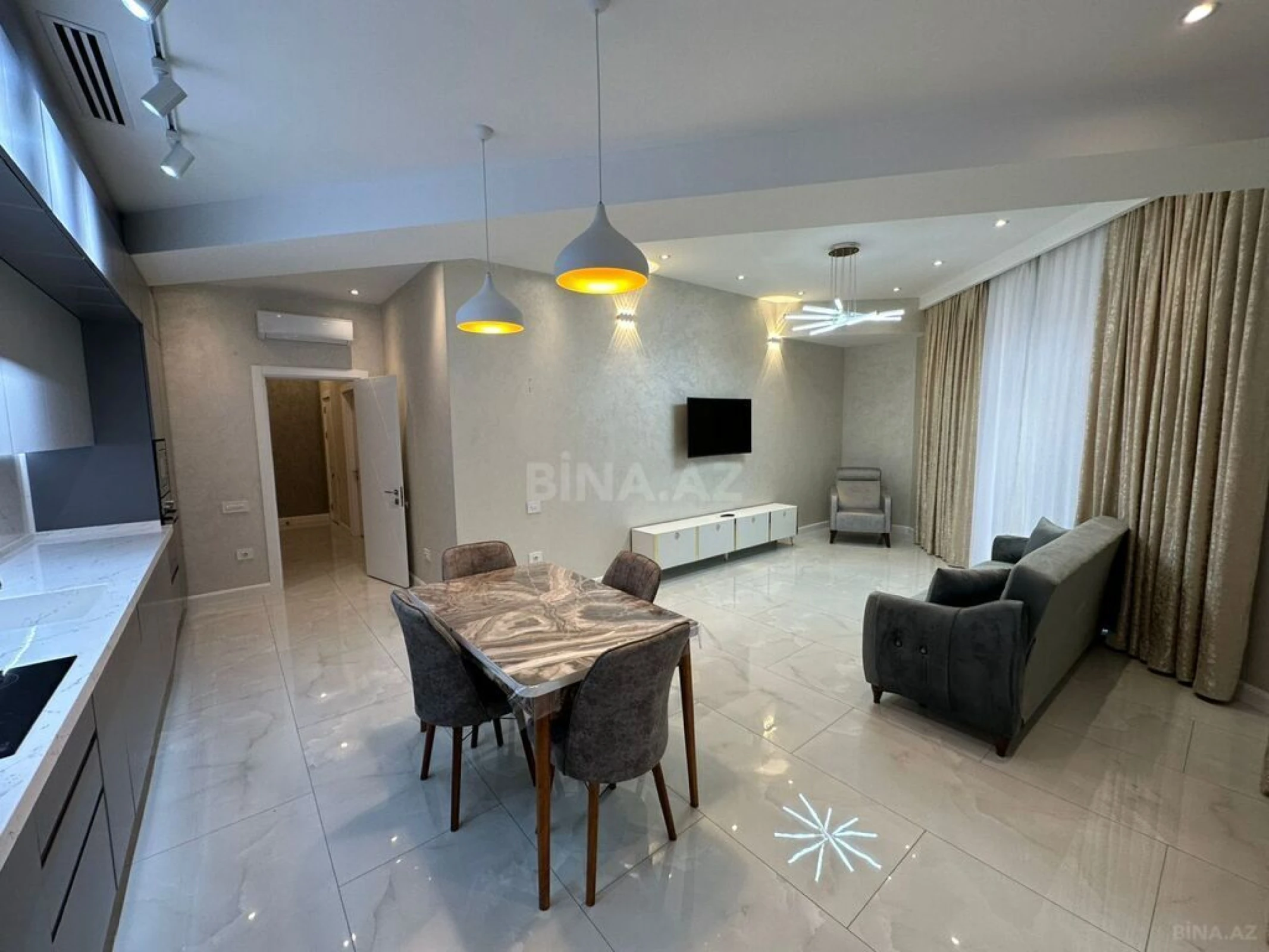 Kirayə verilir 3 otaqlı mənzil 110 m²