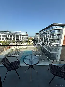 Kirayə verilir 1 otaqlı mənzil 60 m²