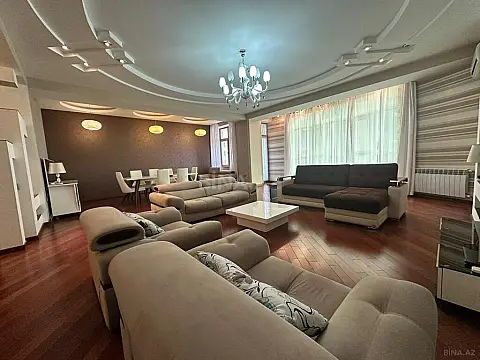 Kirayə verilir 4 otaqlı mənzil 215 m² — Bakı 4 otaq 215.00 m²