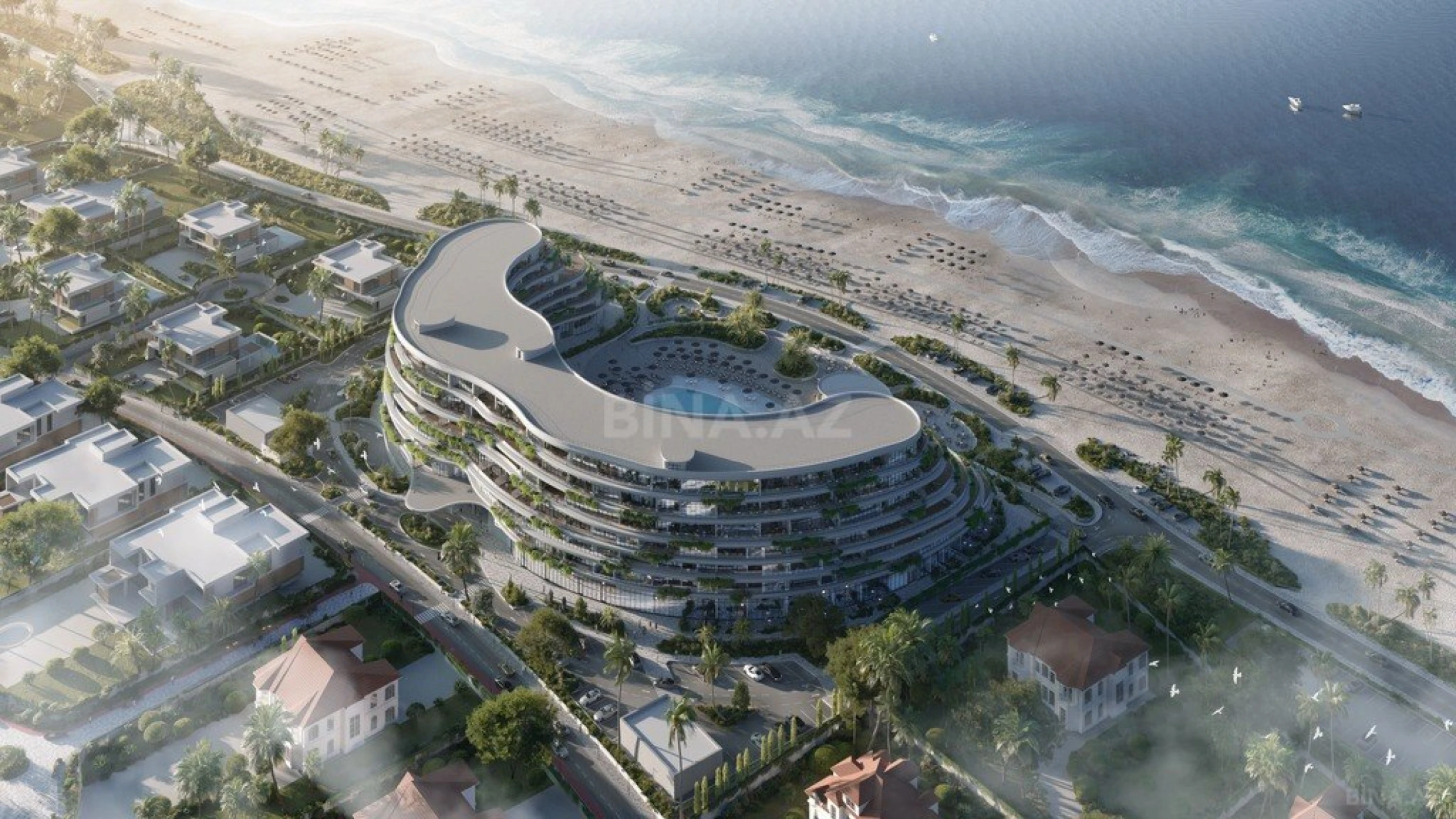 Satılır 1 otaqlı mənzil 60 m²