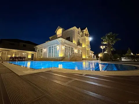 Satılır 7 otaqlı həyət evi 760 m² — Bakı, Abşeron 7 otaq 760.00 m²