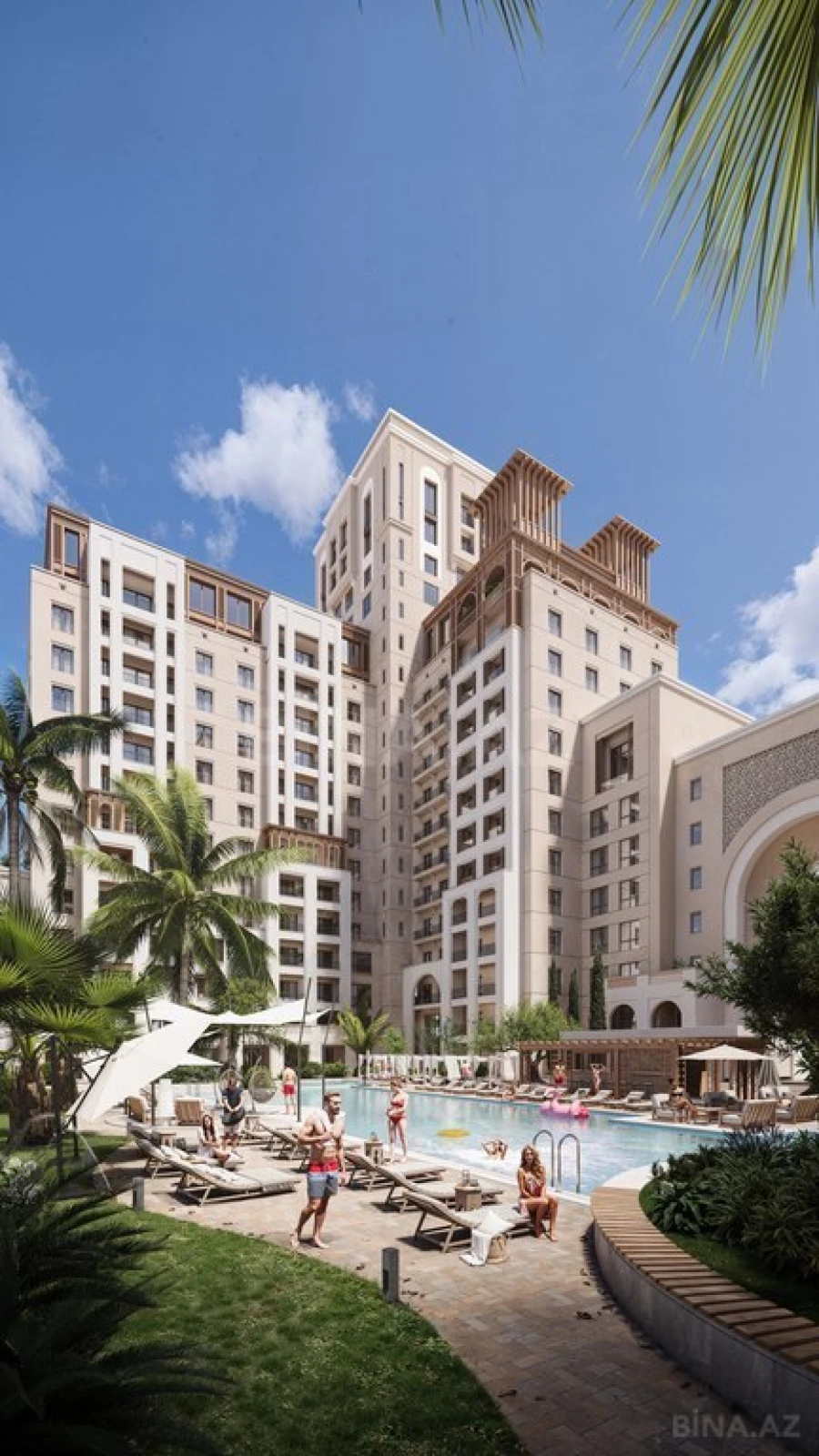 Satılır 2 otaqlı mənzil 78 m²