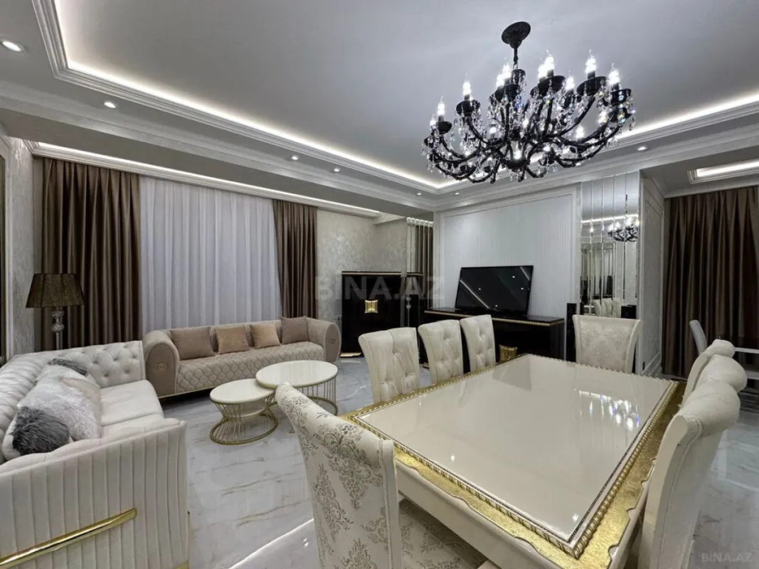 Satılır 4 otaqlı mənzil 144 m²