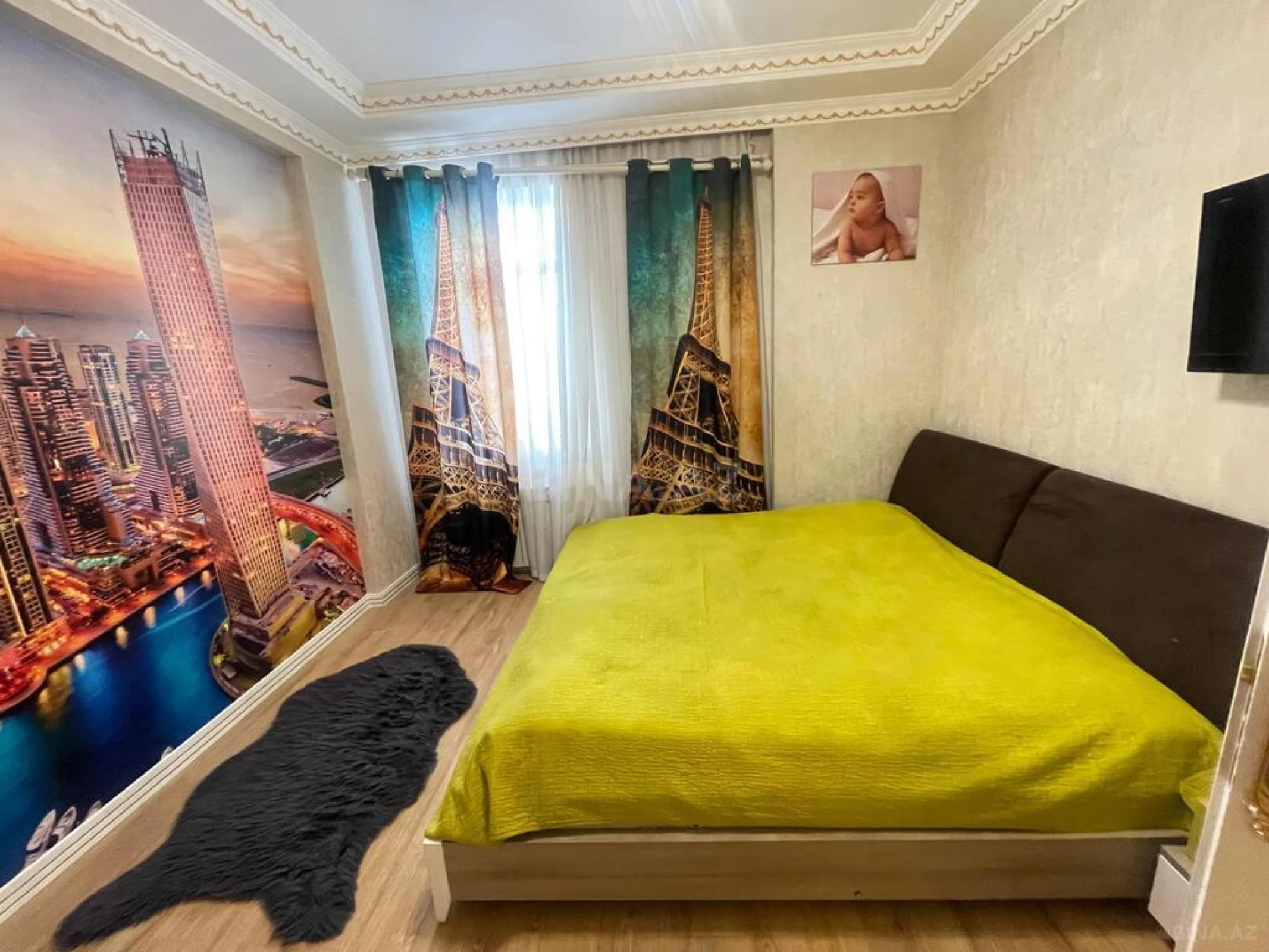 Kirayə verilir 4 otaqlı mənzil 180 m²