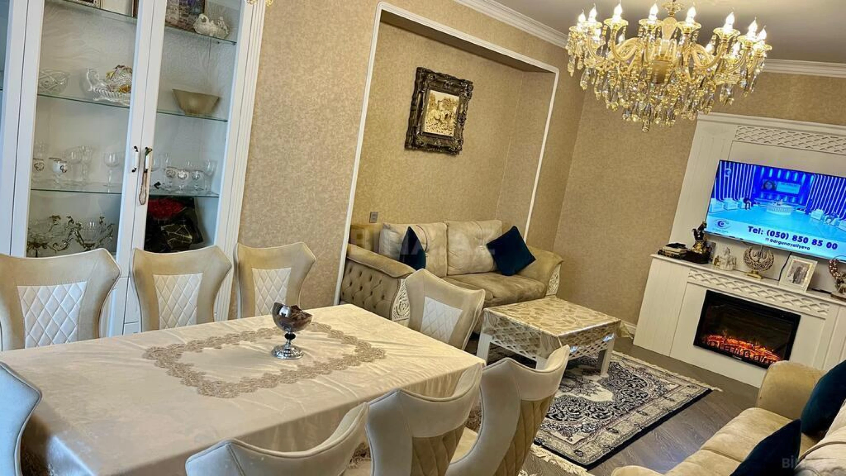 Kirayə verilir 3 otaqlı mənzil 148 m²