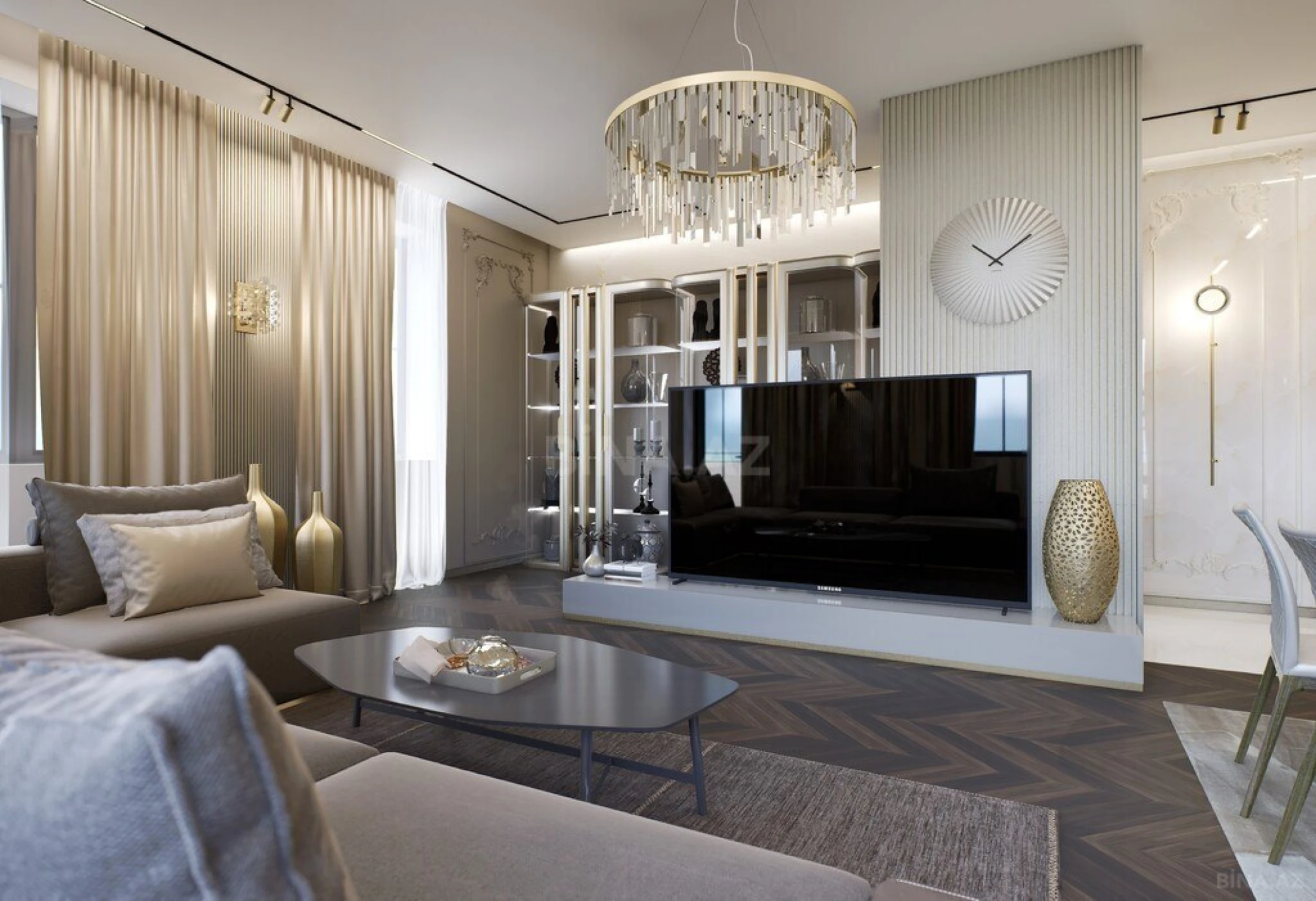 Satılır 5 otaqlı mənzil 250 m²