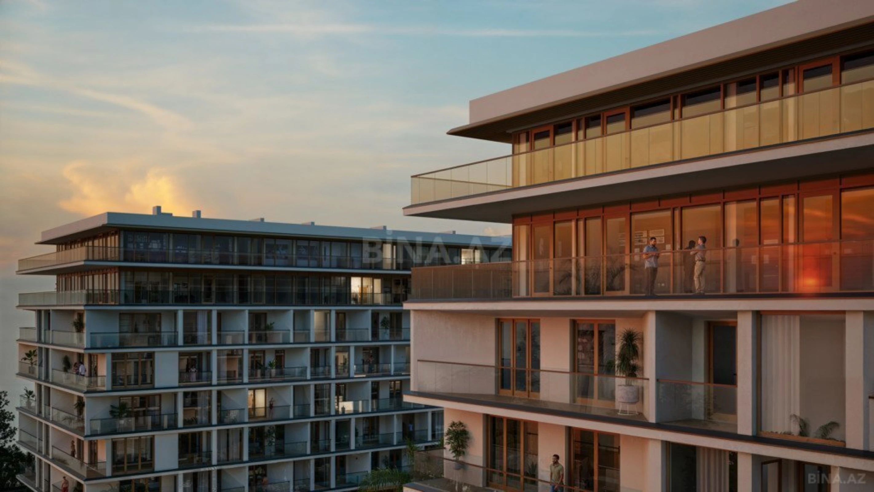 Satılır 2 otaqlı mənzil 67.3 m²