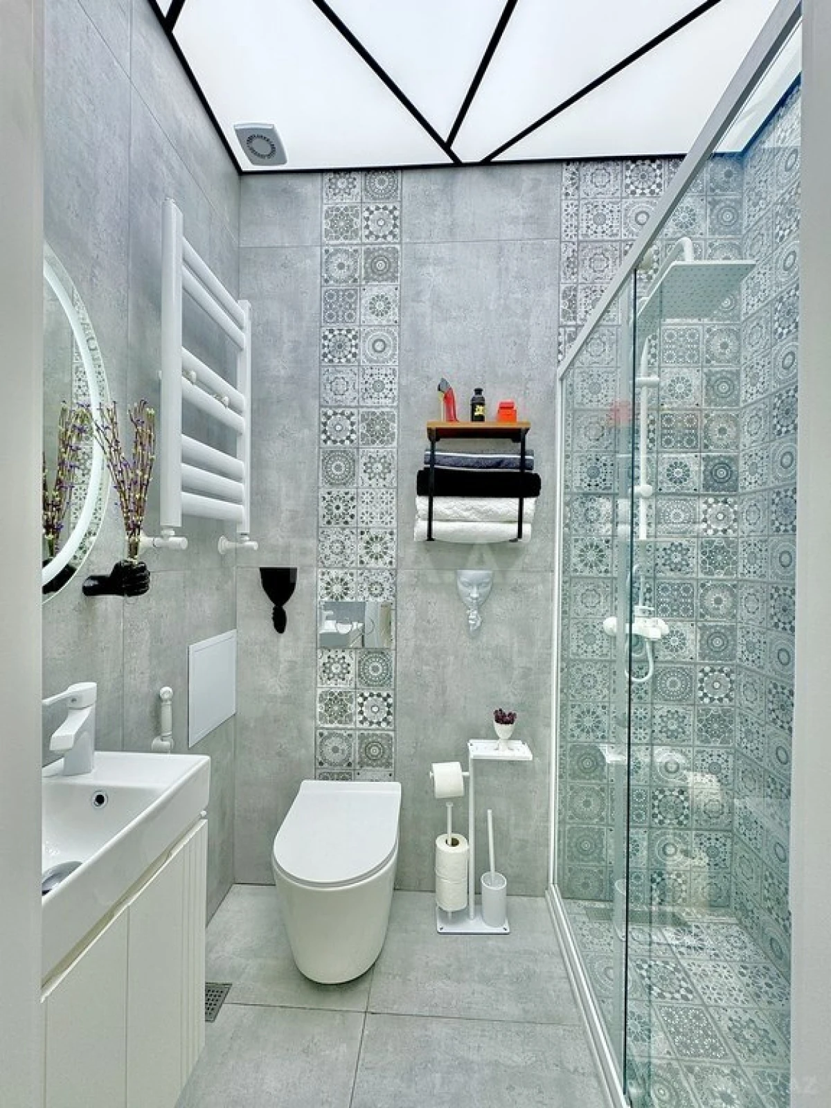 Satılır 2 otaqlı mənzil 43 m²