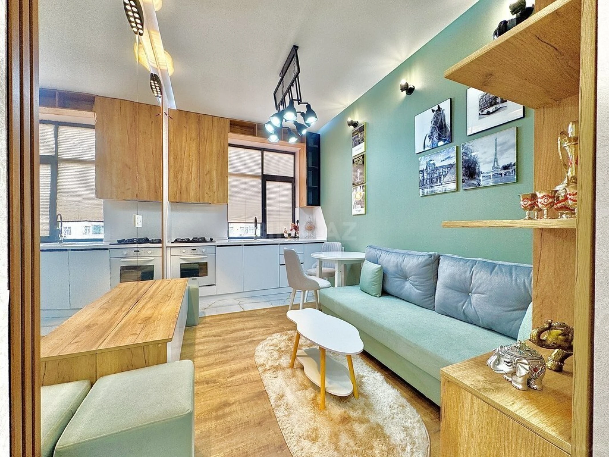 Satılır 2 otaqlı mənzil 43 m²