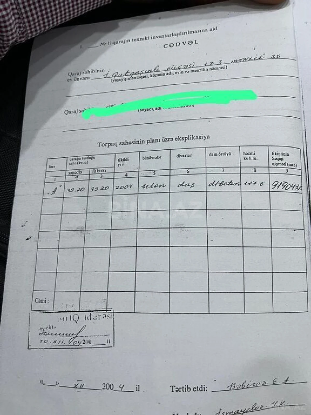 Satılır obyekt 50 m²