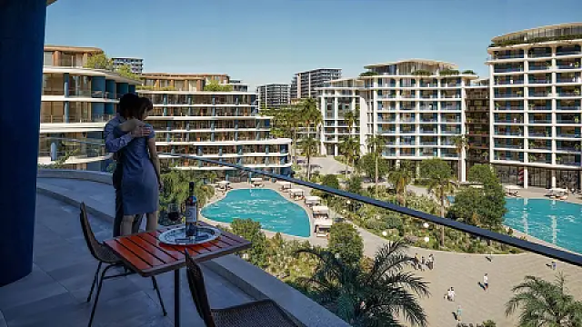 Satılır 1 otaqlı mənzil 43.9 m²