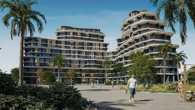 Satılır 1 otaqlı mənzil 43.9 m²