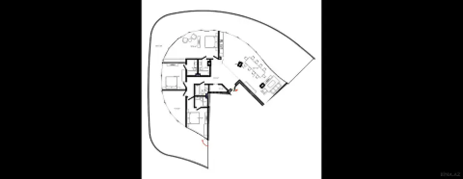 Satılır 4 otaqlı mənzil 367.5 m²