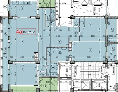 Satılır 4 otaqlı mənzil 189 m²