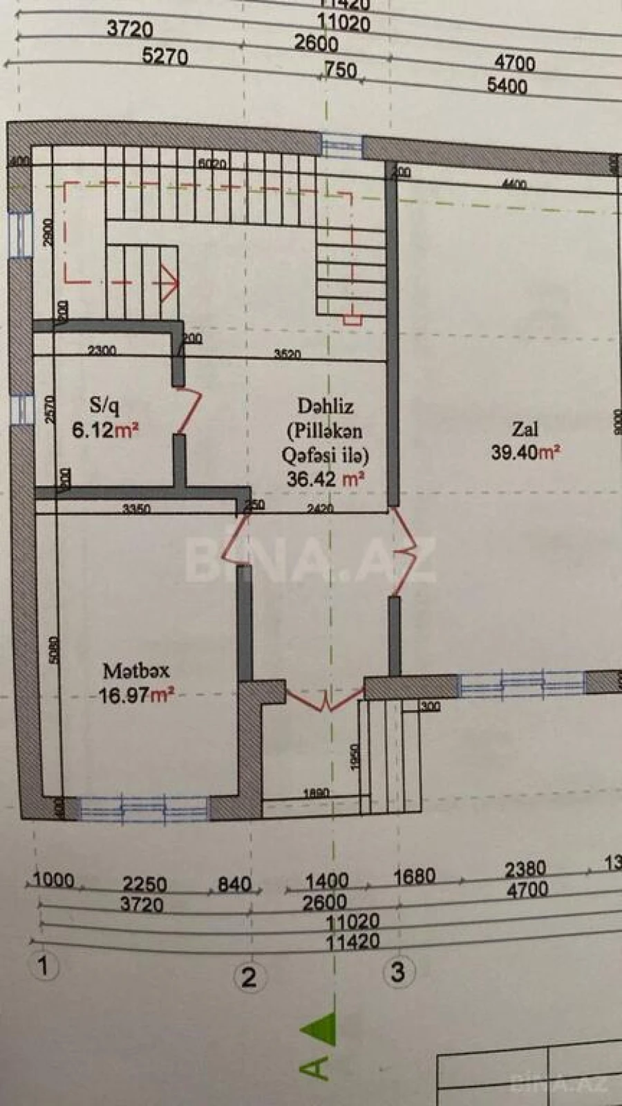 Satılır 4 otaqlı həyət evi 240 m²
