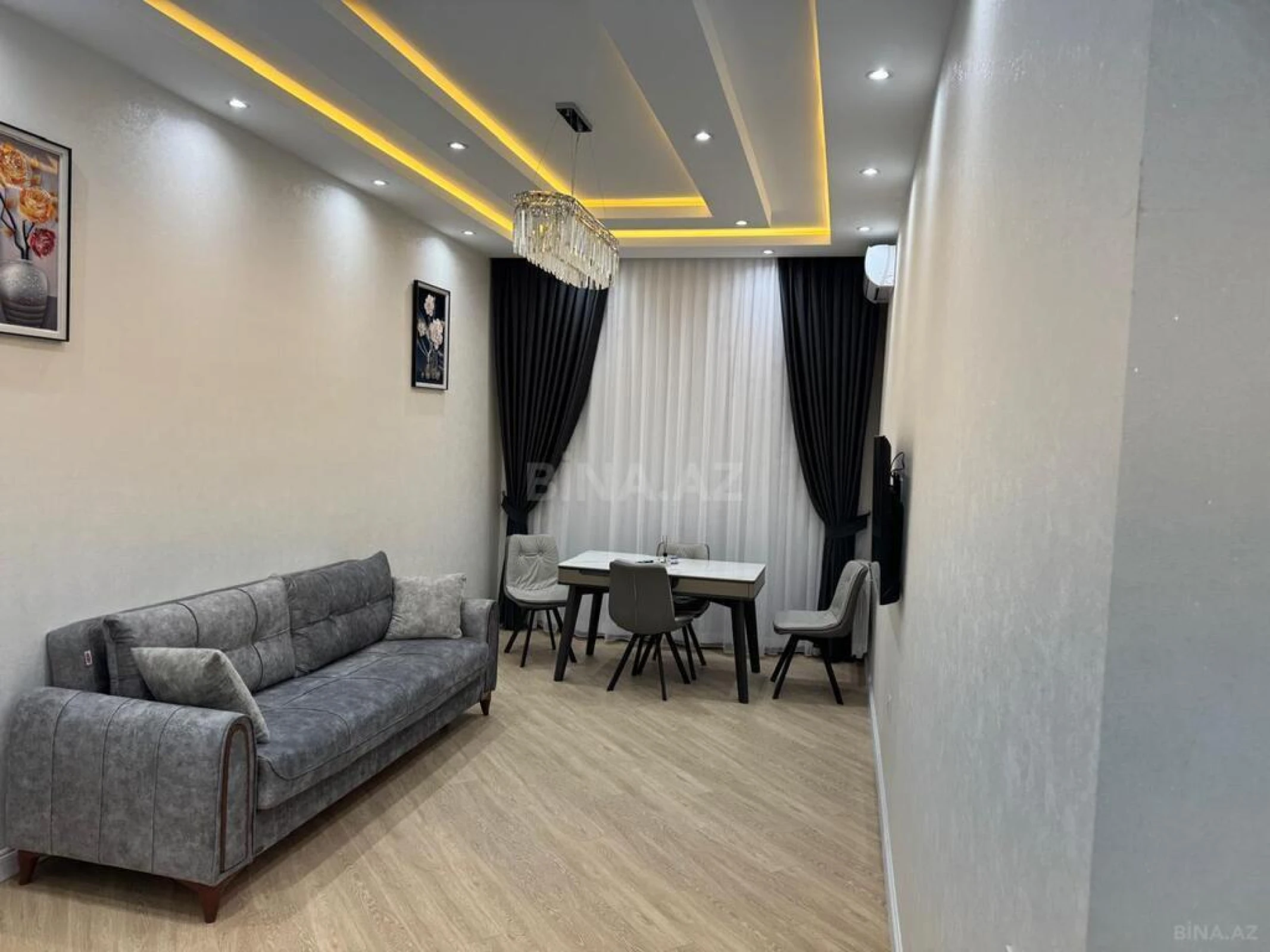 Kirayə verilir 2 otaqlı mənzil 65 m²