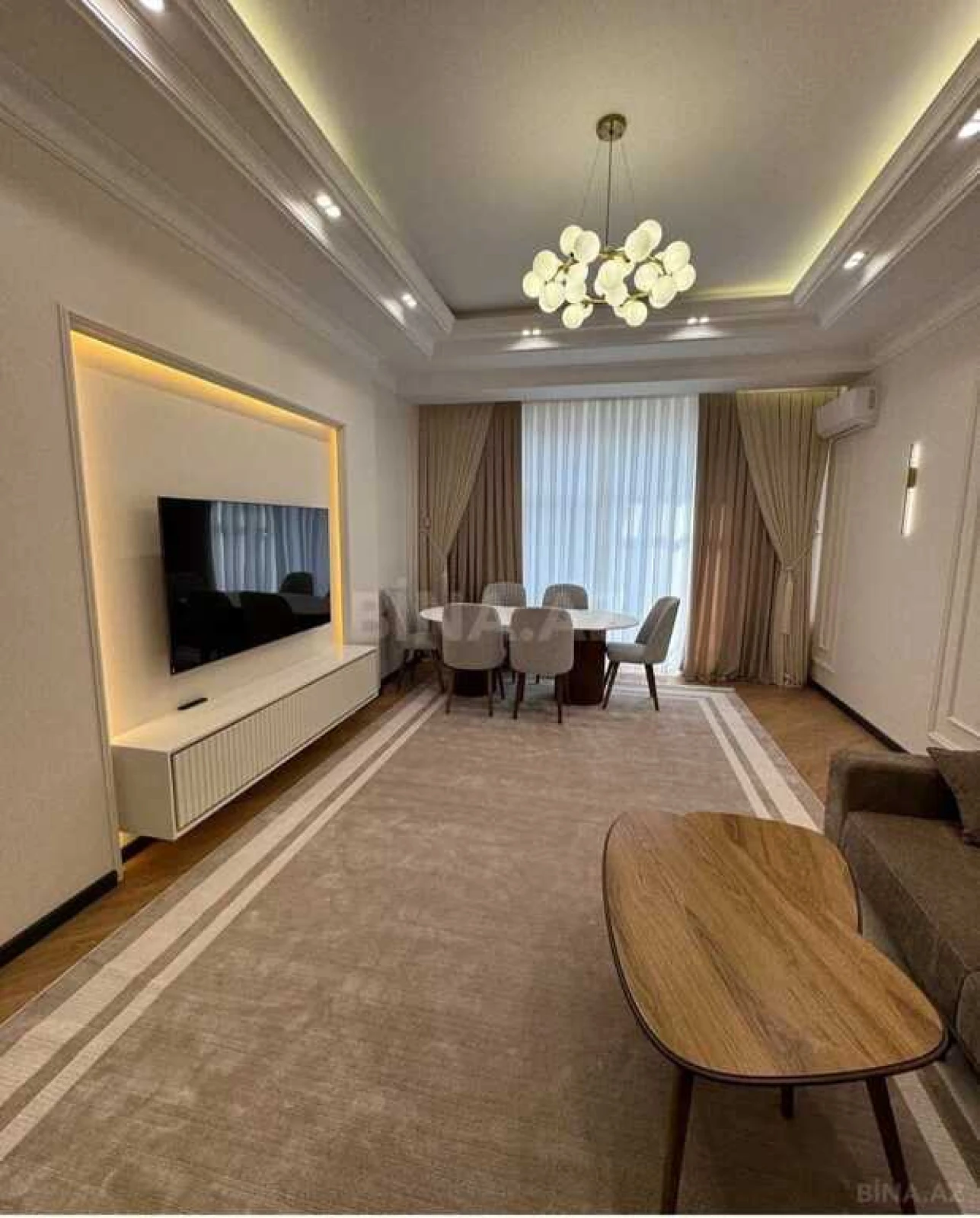 Kirayə verilir 3 otaqlı mənzil 140 m²