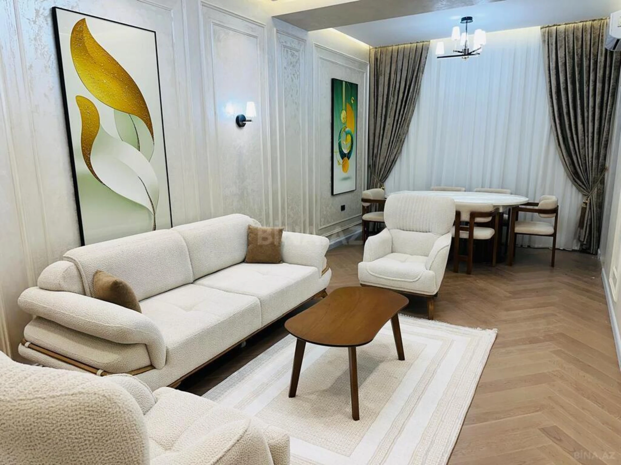 Kirayə verilir 2 otaqlı mənzil 80 m²