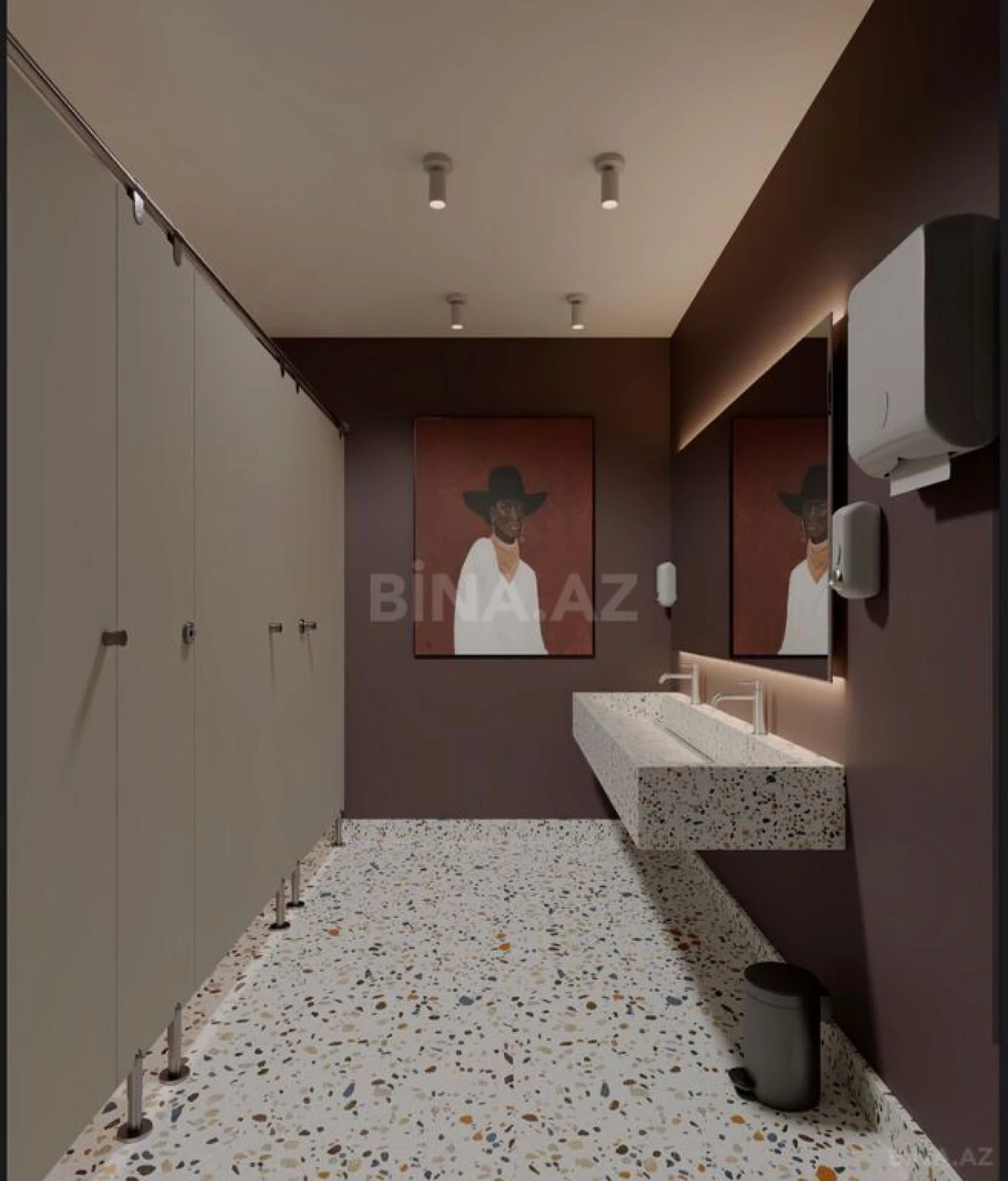 Kirayə verilir 20 otaqlı ofis 800 m²