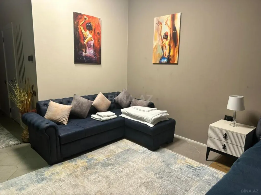 Kirayə verilir 1 otaqlı mənzil 60 m²