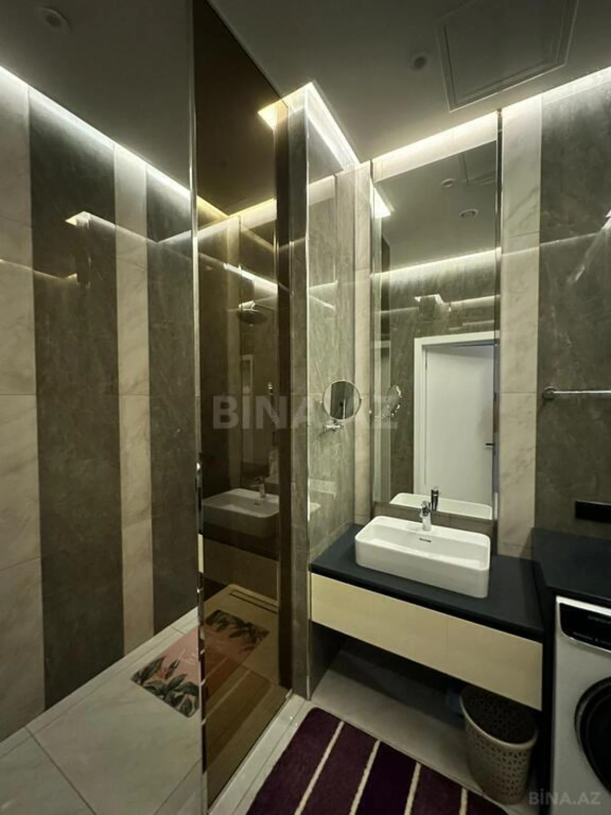 Kirayə verilir 1 otaqlı mənzil 60 m²