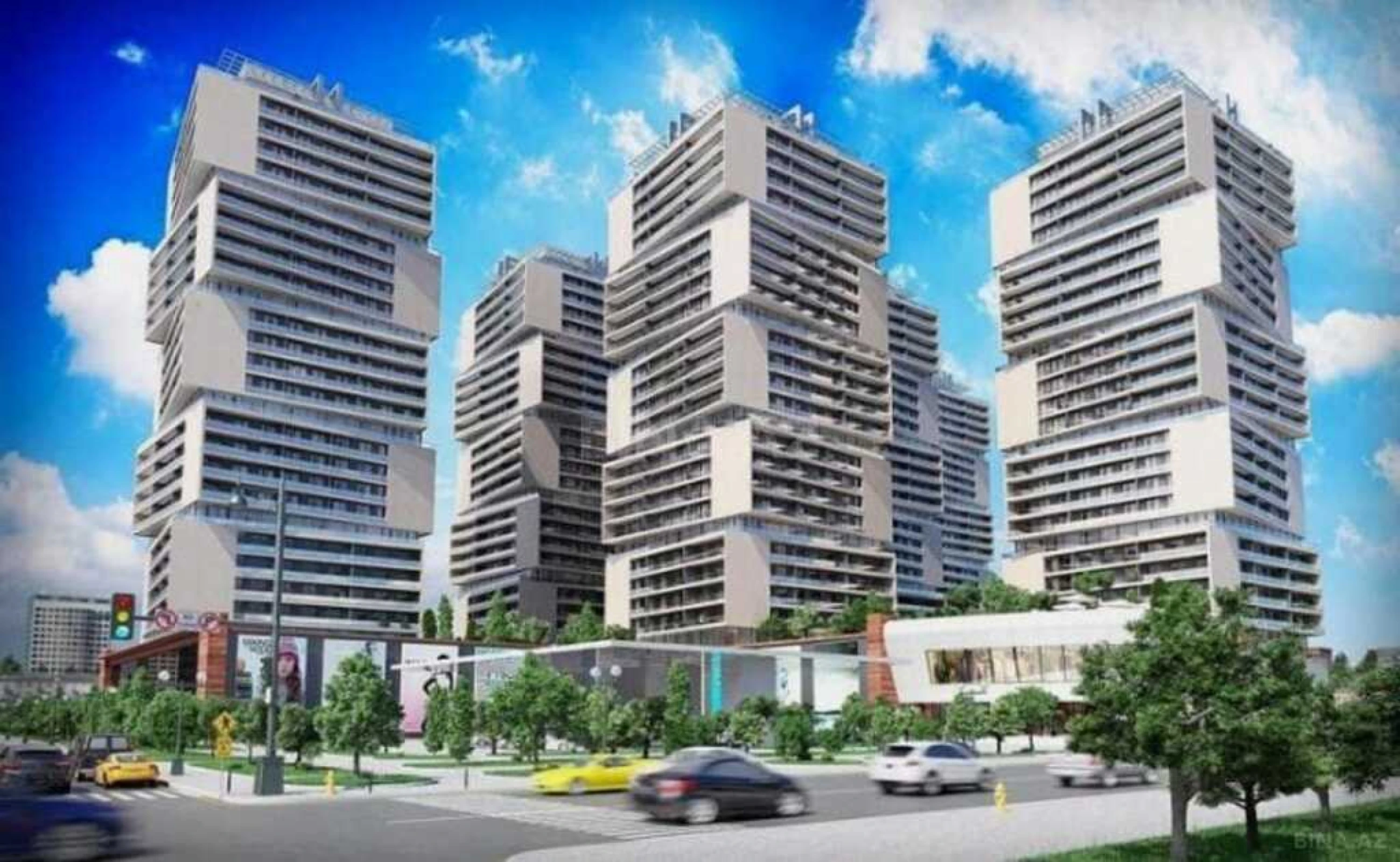 Satılır 3 otaqlı mənzil 148 m²