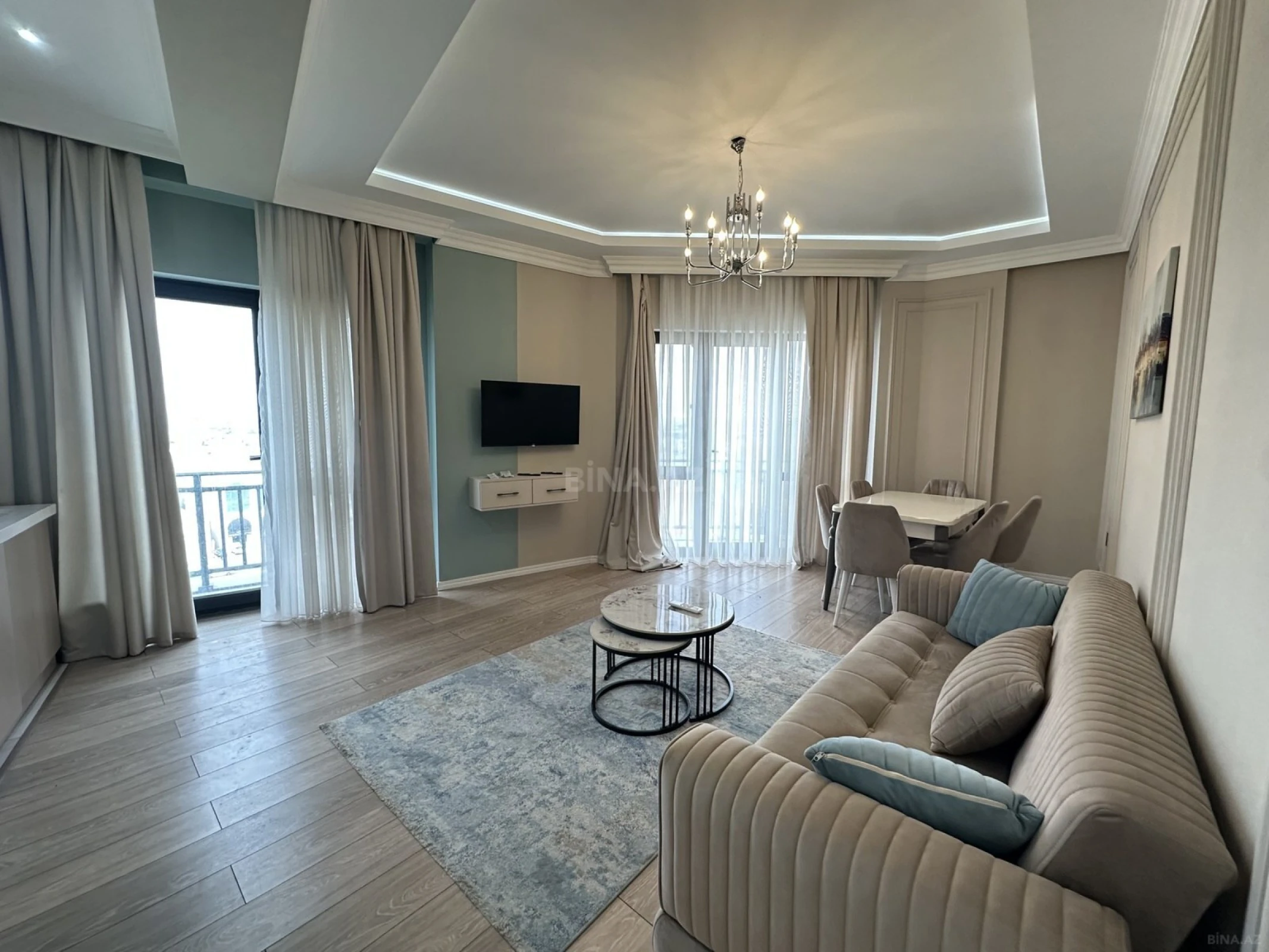 Kirayə verilir 3 otaqlı mənzil 100 m²