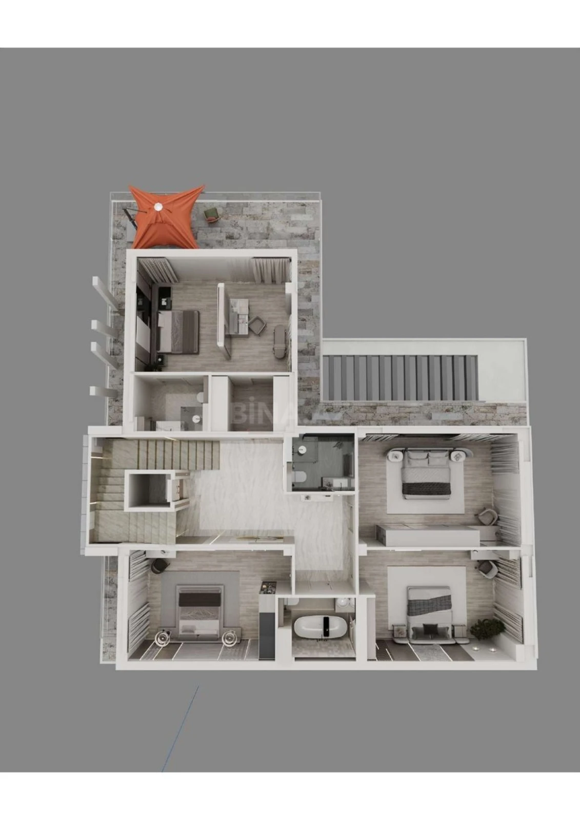 Satılır 6 otaqlı həyət evi 440 m²