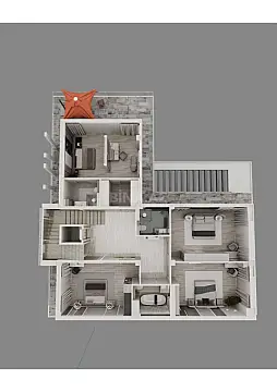 Satılır 6 otaqlı həyət evi 440 m²