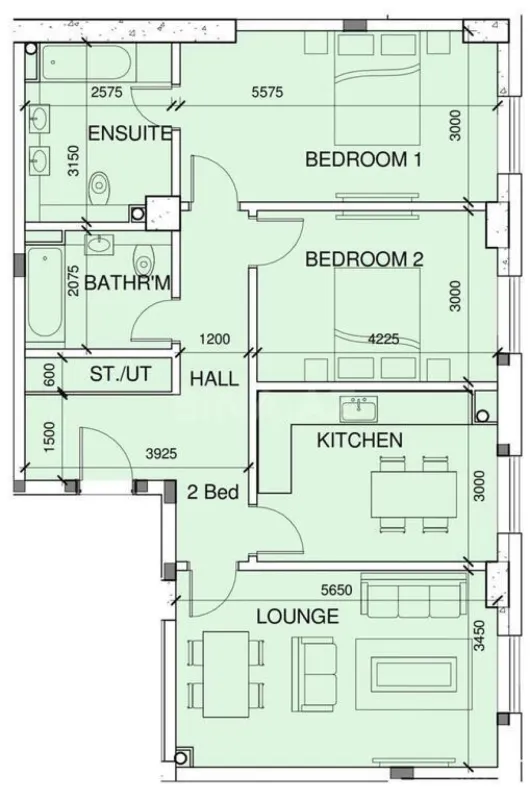 Kirayə verilir 3 otaqlı ofis 94 m²