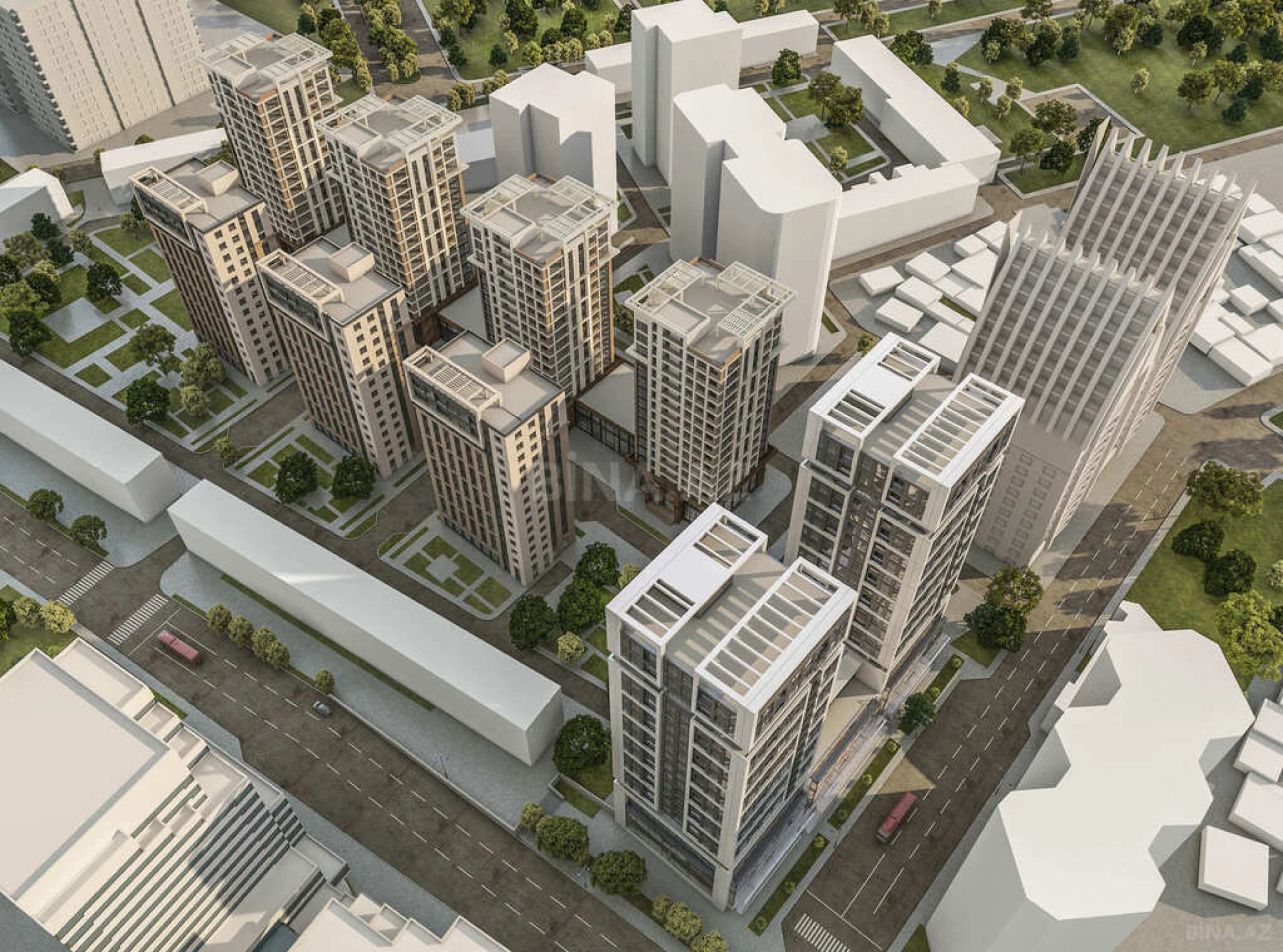 Satılır 3 otaqlı mənzil 147.3 m²