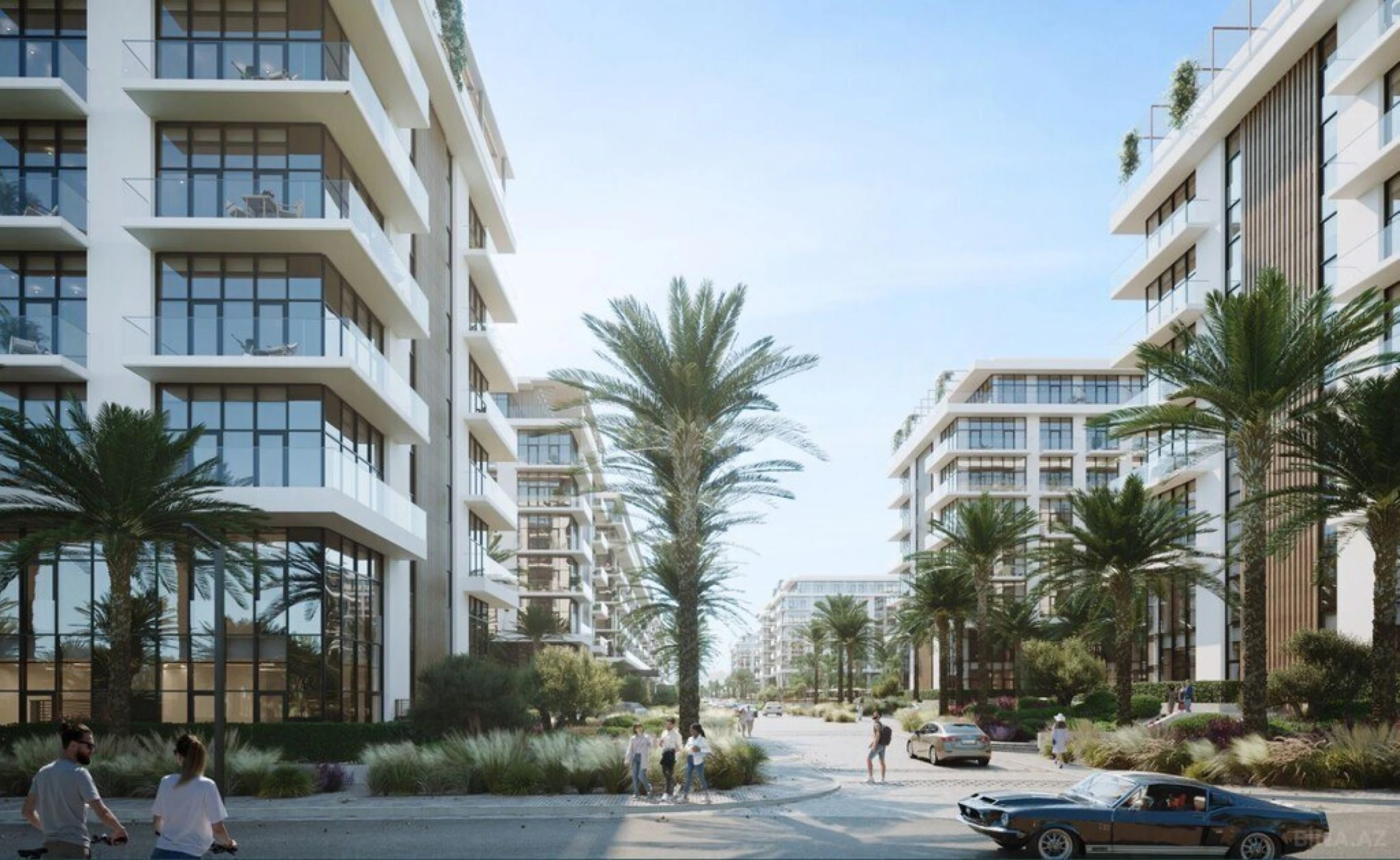 Satılır 2 otaqlı mənzil 46.4 m²