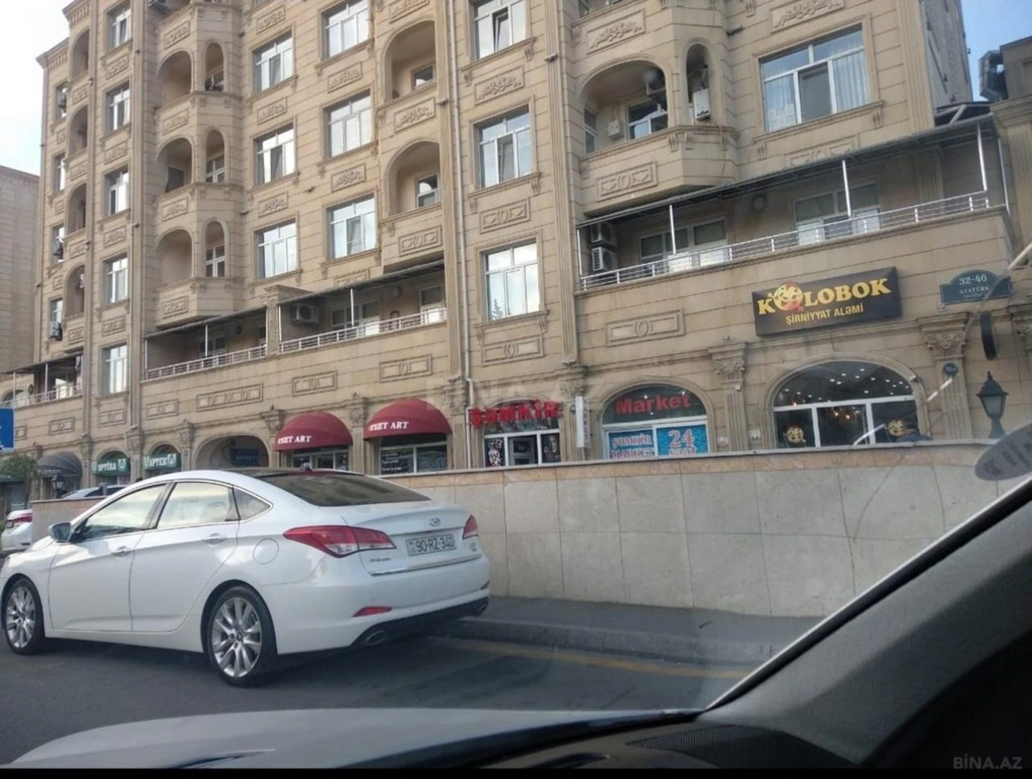 Kirayə verilir 1 otaqlı mənzil 50 m²