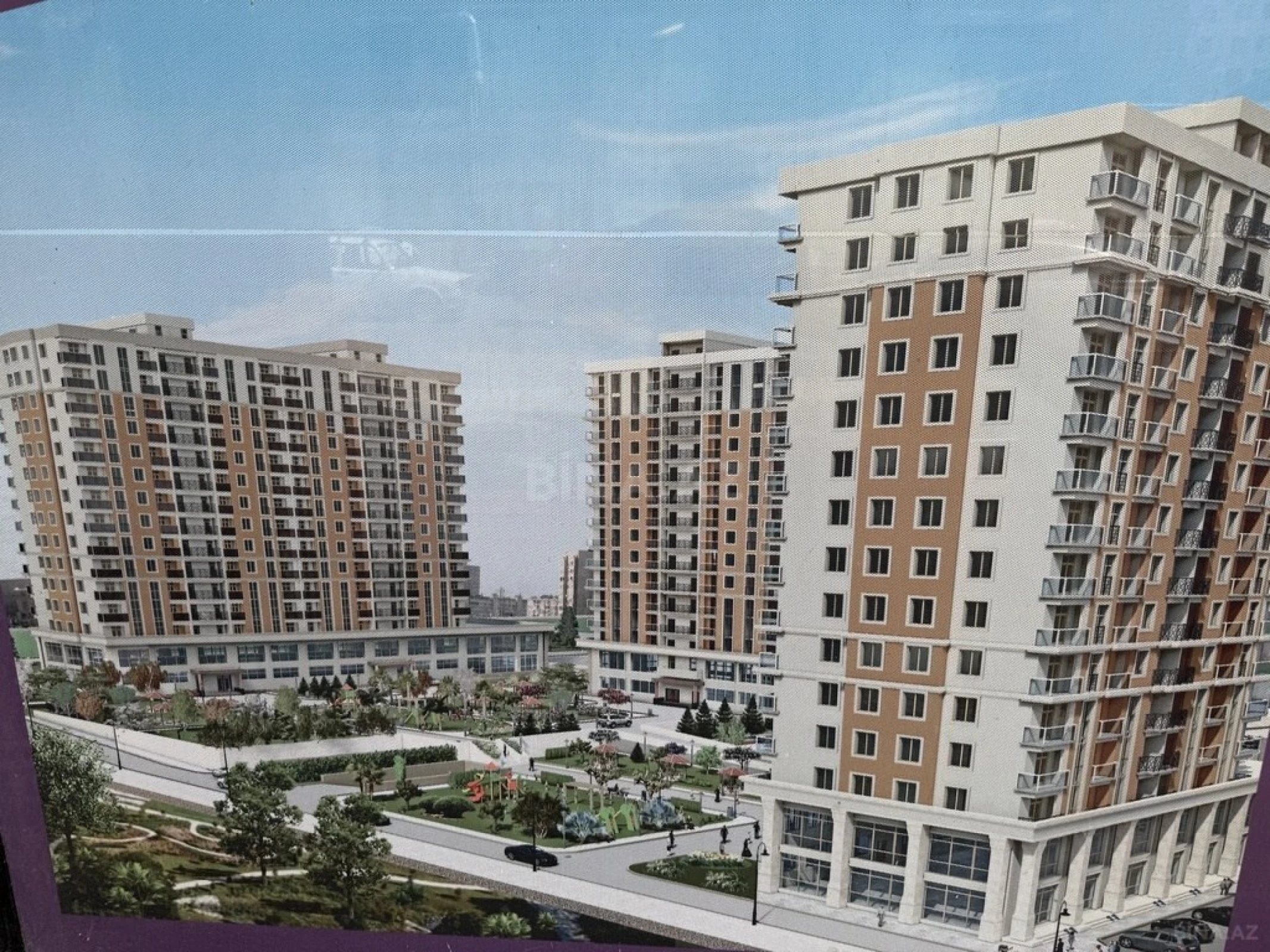 Satılır 4 otaqlı mənzil 174 m²