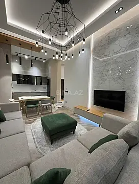 Kirayə verilir 3 otaqlı mənzil 120 m²