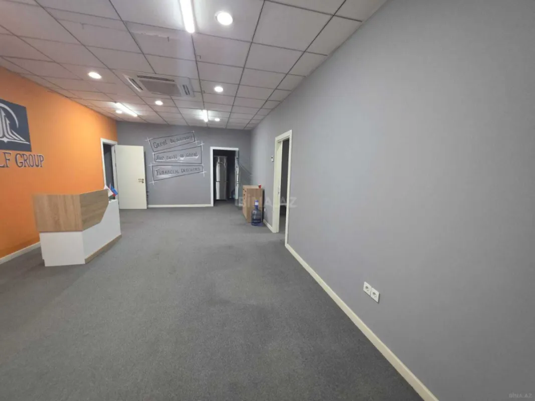 Kirayə verilir 4 otaqlı ofis 180 m²