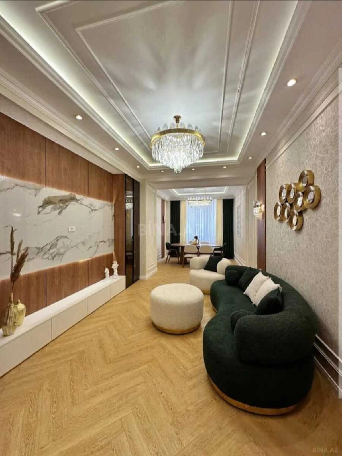 Satılır 3 otaqlı mənzil 101 m²