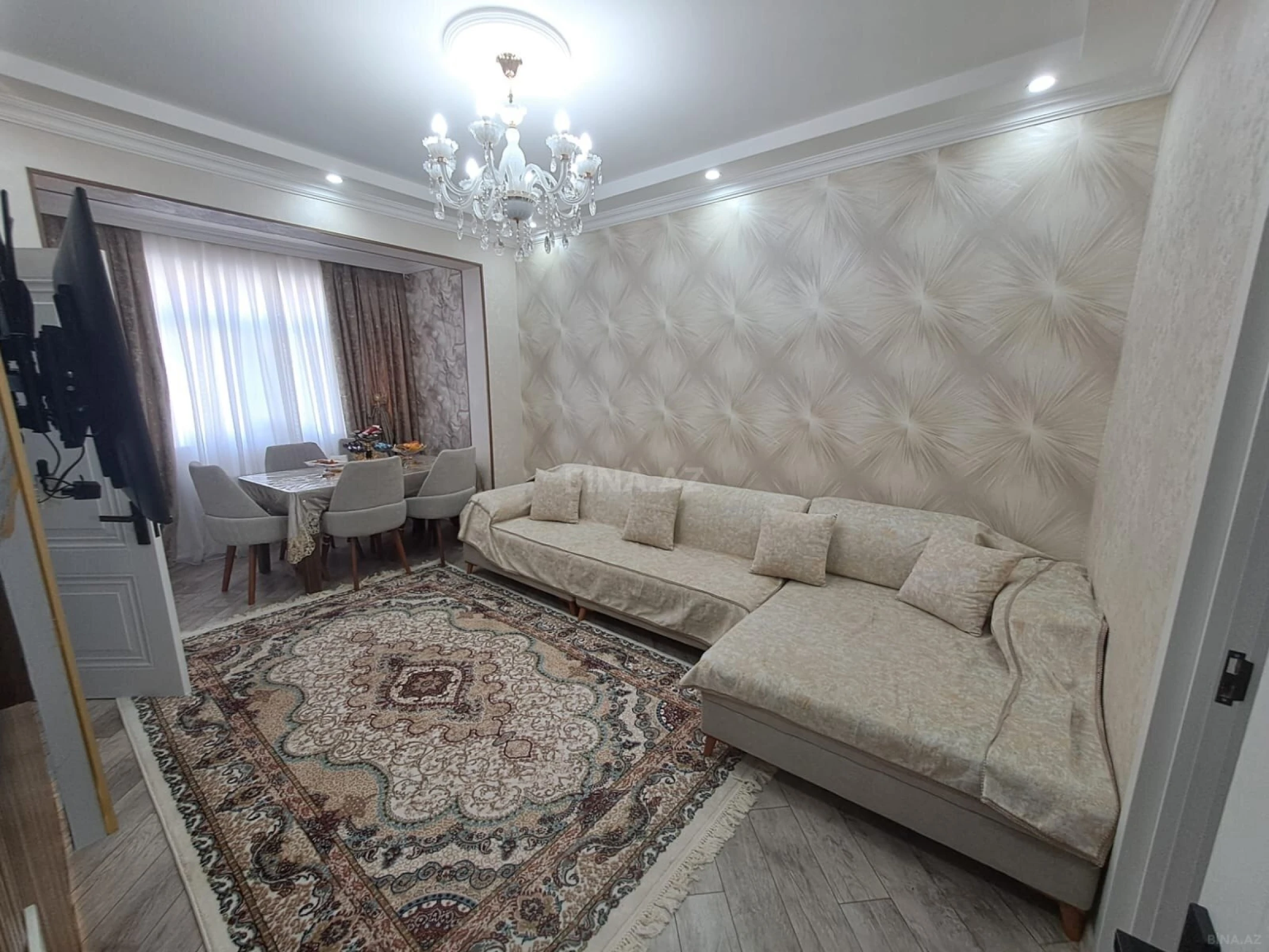 Satılır 2 otaqlı mənzil 55 m²