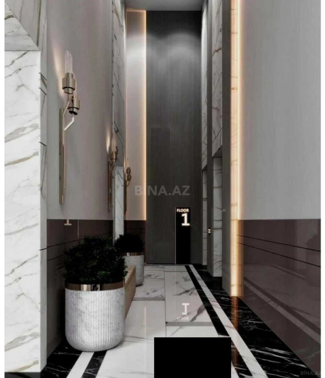 Satılır 2 otaqlı mənzil 92 m²
