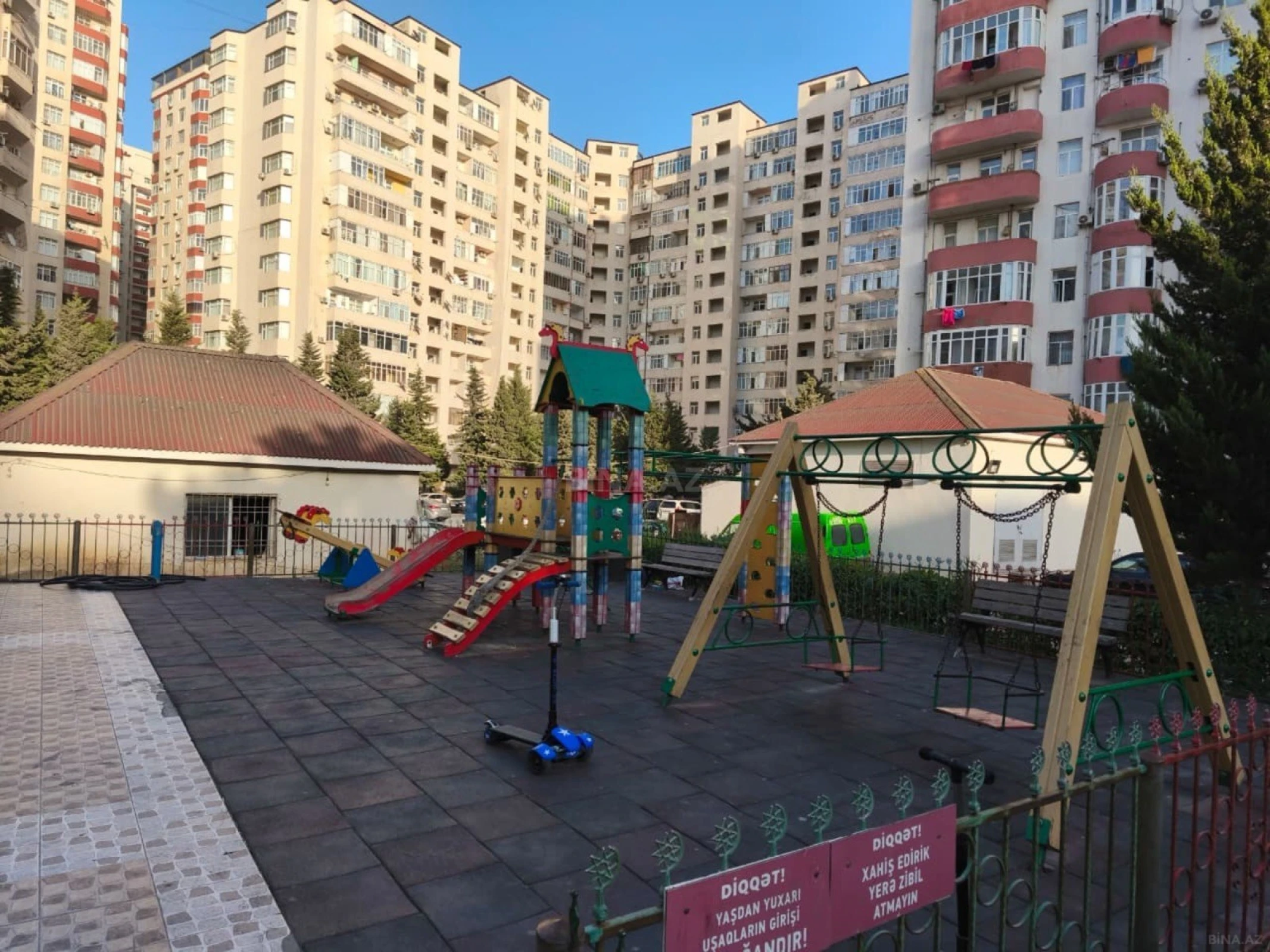 Satılır 3 otaqlı mənzil 102 m²