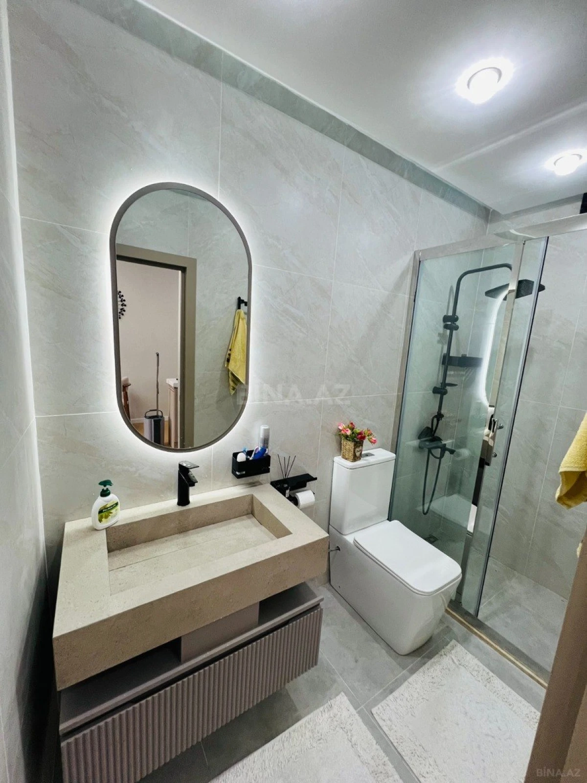 Satılır 2 otaqlı mənzil 58 m²