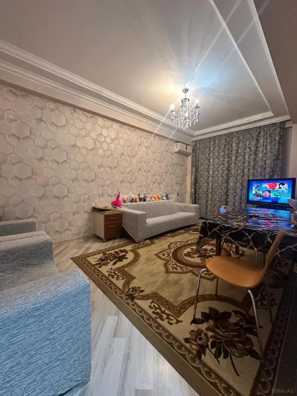 Satılır 2 otaqlı mənzil 44 m²