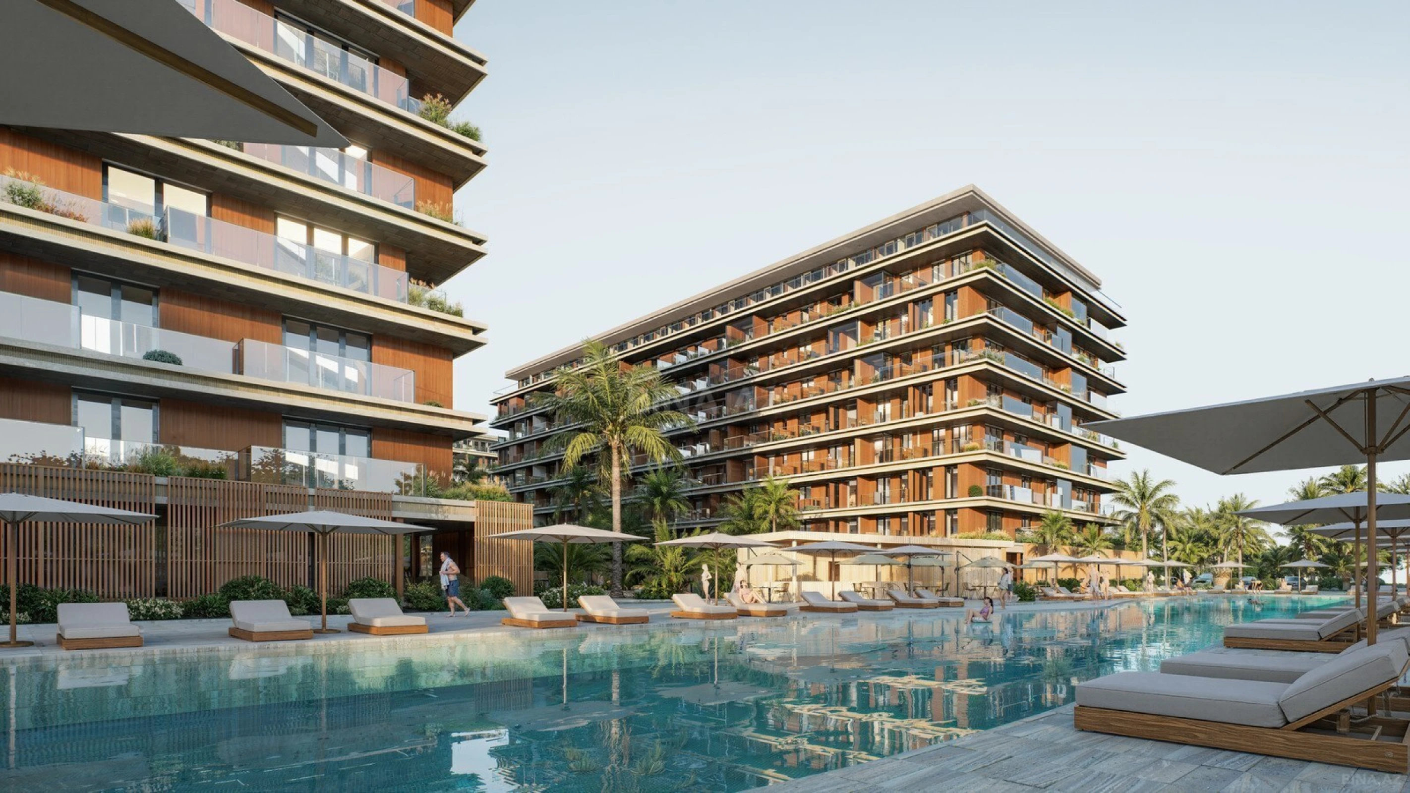 Satılır 1 otaqlı mənzil 53.7 m²