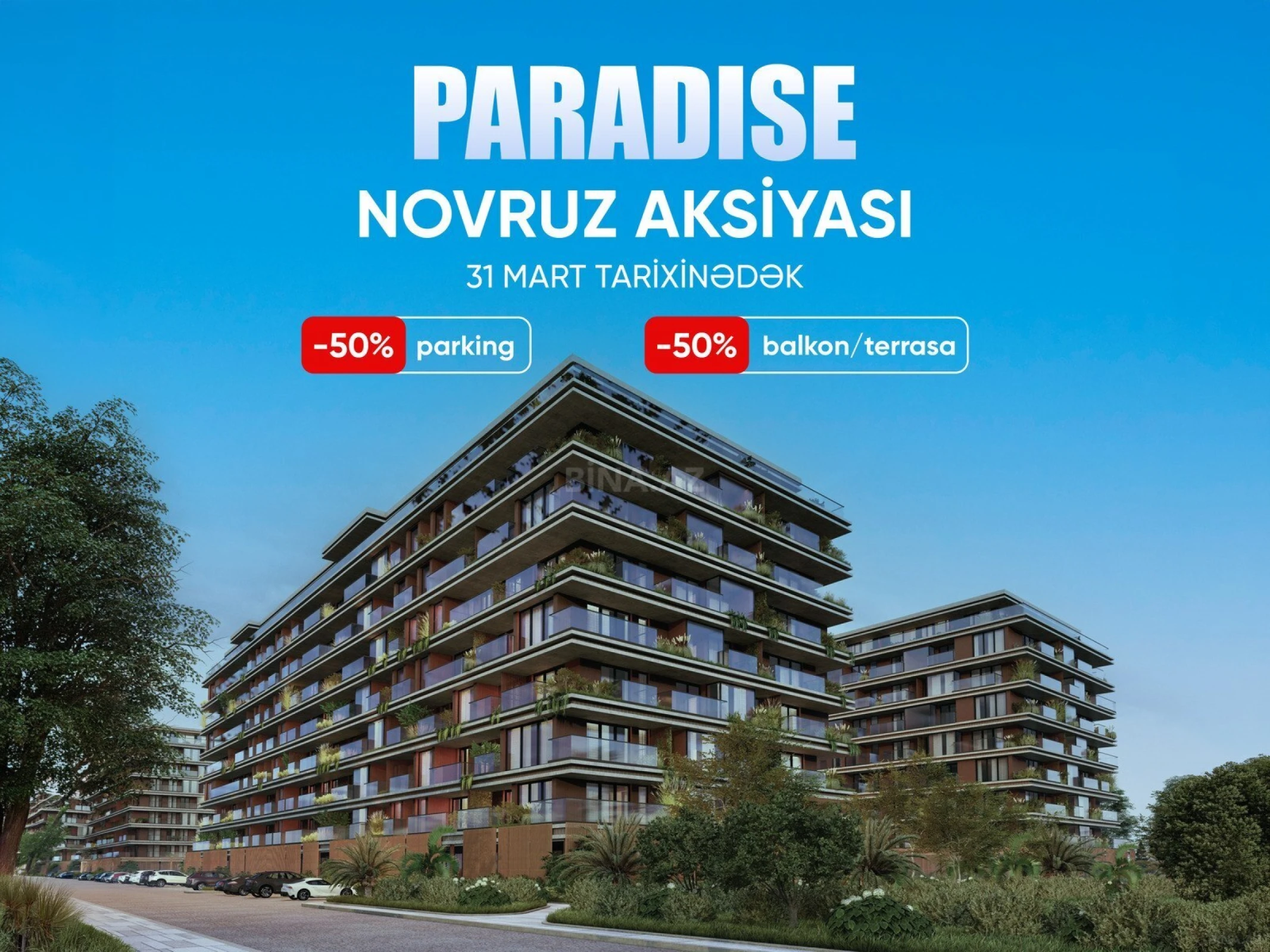 Satılır 2 otaqlı mənzil 71.3 m²