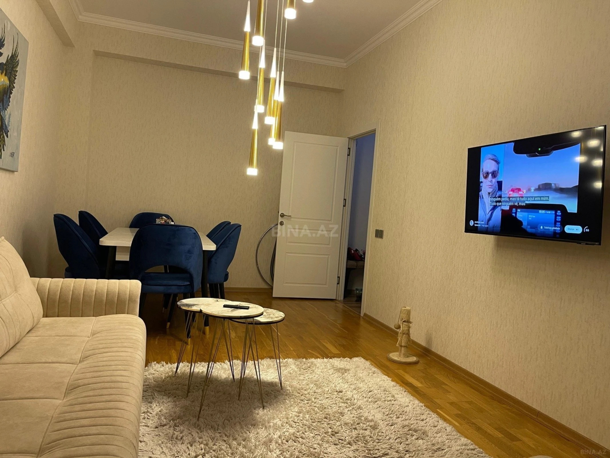 Satılır 2 otaqlı mənzil 65 m²